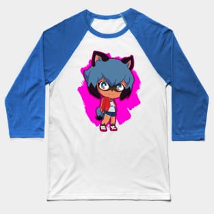 Tanuki Michiru Baseball T-Shirt